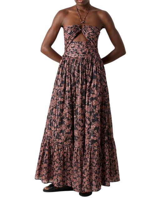 Abito donna mix di colori in cotone Boss Orange | 50538359983